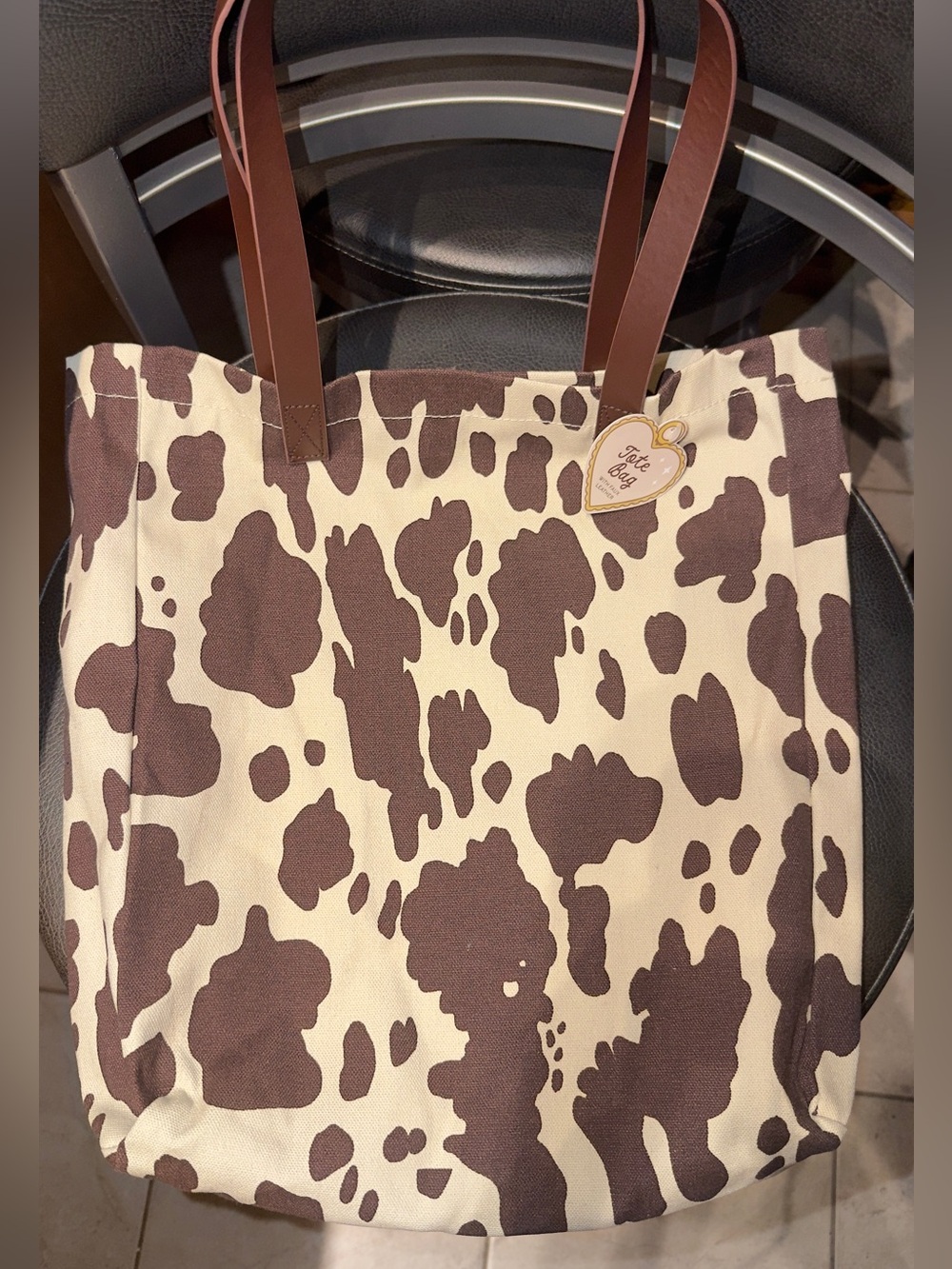 Tote Bag Cow Print - Bullseye’s Playground Target